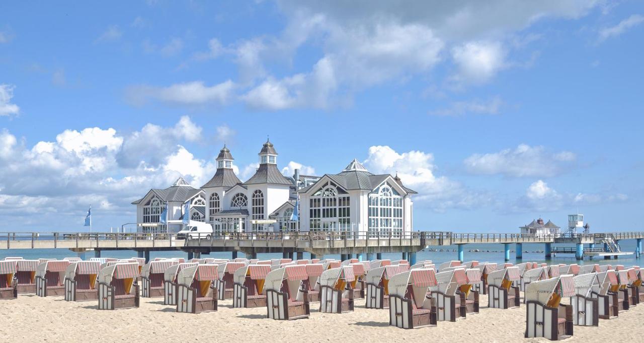 Strandhaus Ruegen - Meerblick, Sauna, Kamin & Whirlpool Baabe Dış mekan fotoğraf