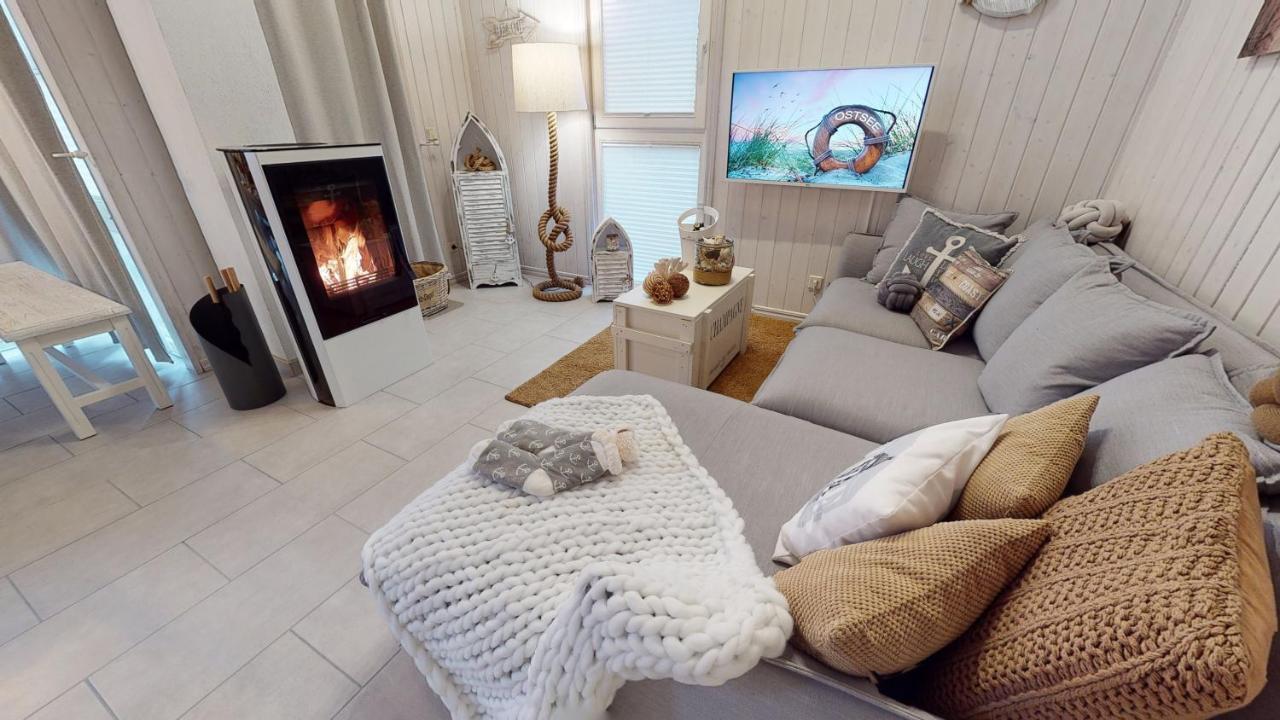 Strandhaus Ruegen - Meerblick, Sauna, Kamin & Whirlpool Baabe Dış mekan fotoğraf