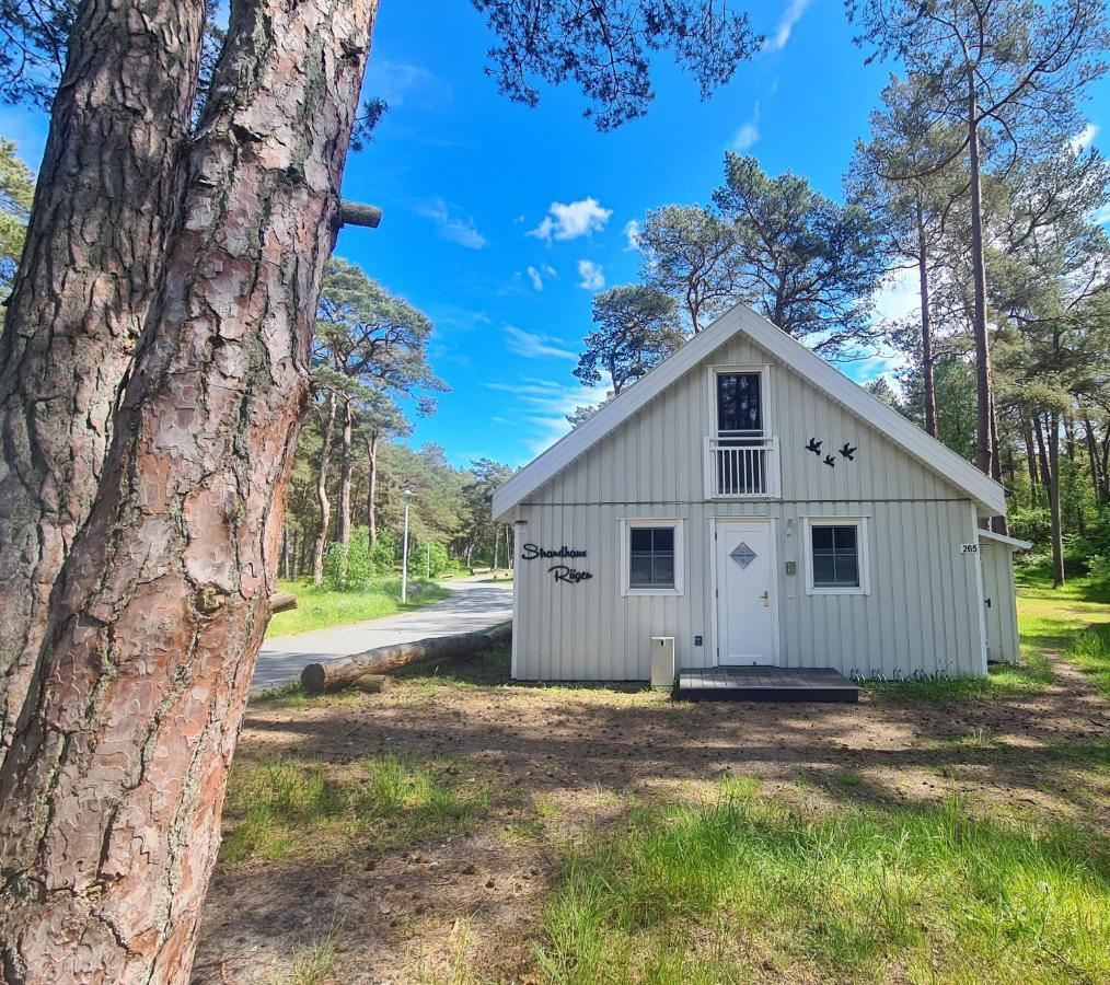 Strandhaus Ruegen - Meerblick, Sauna, Kamin & Whirlpool Baabe Dış mekan fotoğraf